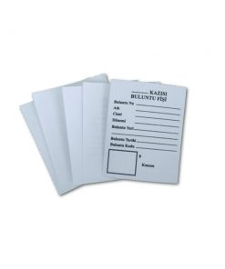Alternative view of Tyvek Buluntu Fişi, 1000 adet