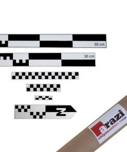 Orta Boy Ölçek Seti, Siyah - Beyaz